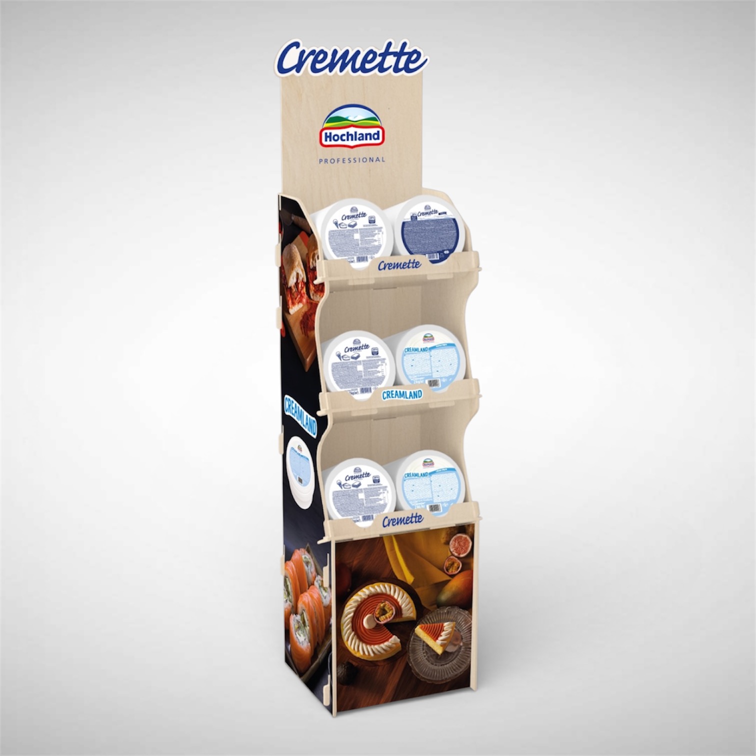 Display Cremette Hochland